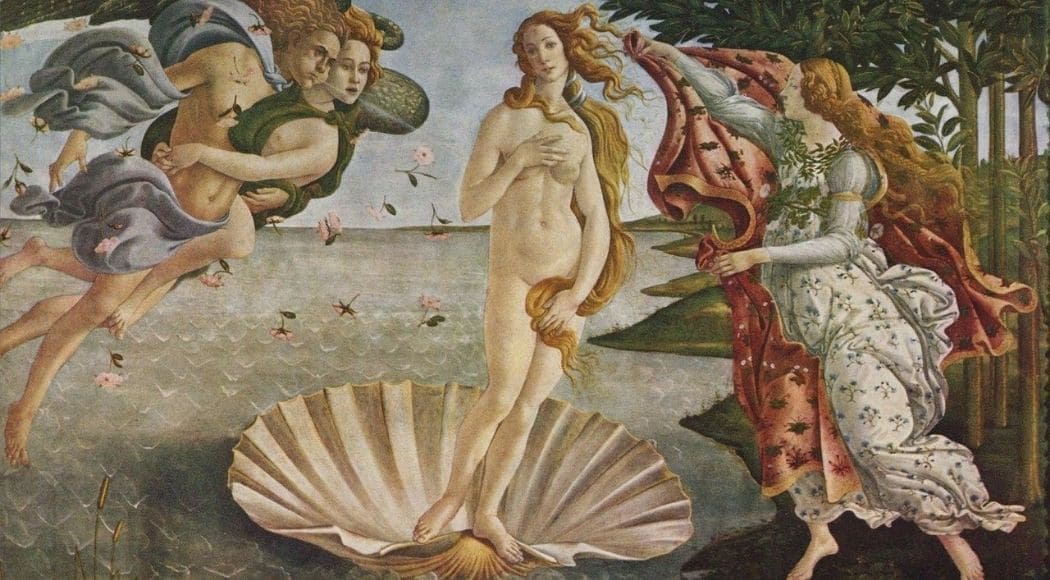 la nascita di venere di botticelli