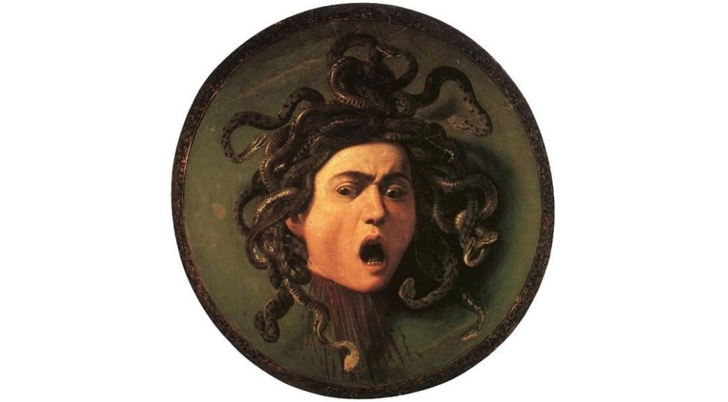 scudo con testa di medusa di caravaggio