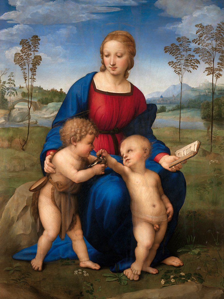 madonna del cardellino di raffaello sanzio