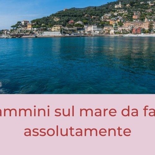 cammini sul mare da fare assolutamente