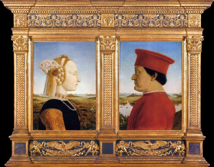 tutto sul doppio ritratto dei duchi di urbino di piero della francesca