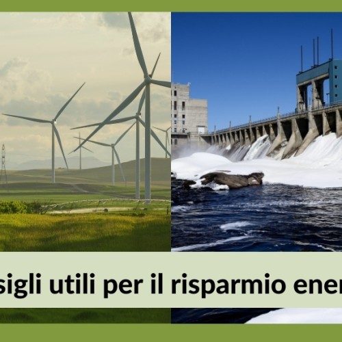 10 consigli per il risparmio energetico