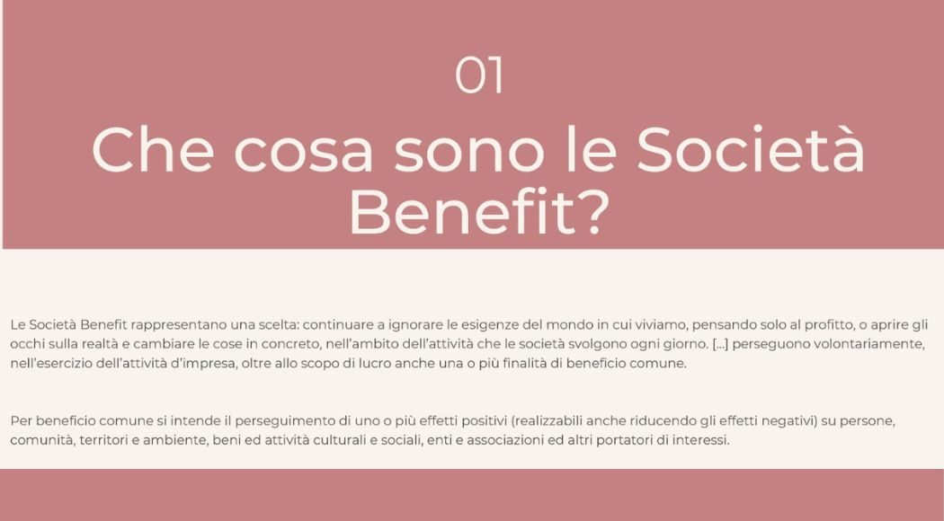 3 migliori società benefit italiane